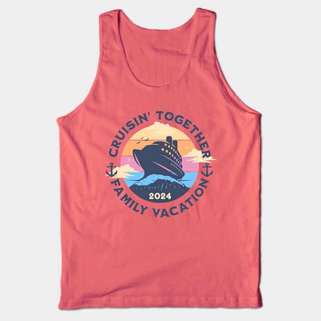 Cruising together family vacation Tank Top by Polynesian Vibes